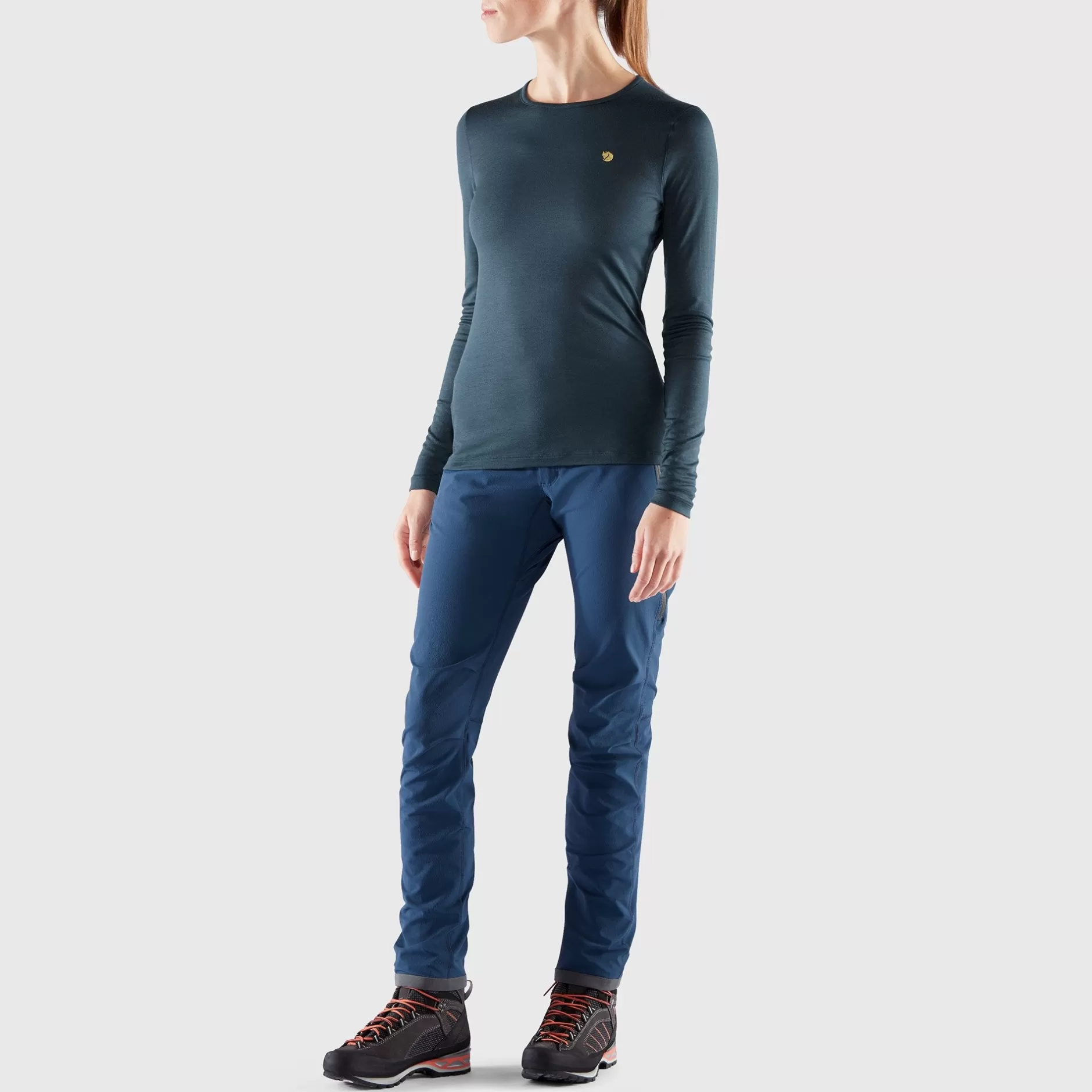 Women Fjällräven Bergtagen Thinwool LS W